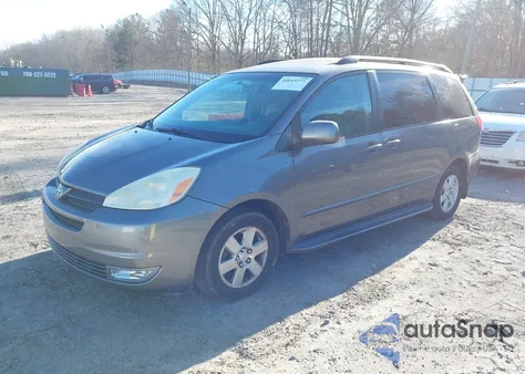 2004 Toyota Sienna Xle z USA, uszkodzony, nr VIN 5TDZA22C74S098745